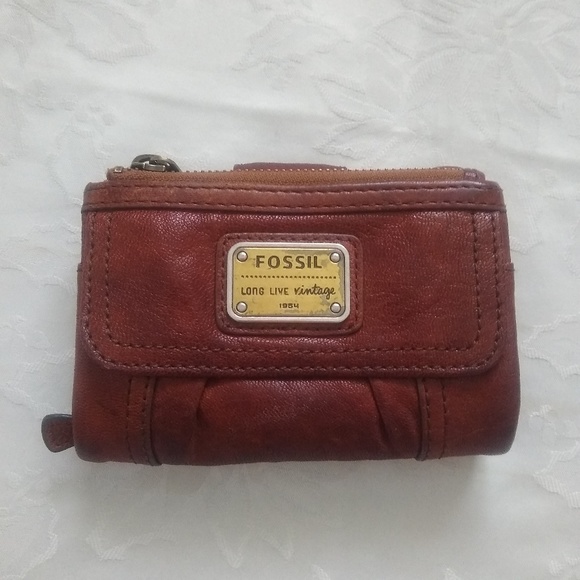 Long Live Vintage 954 Fossil Wallet 